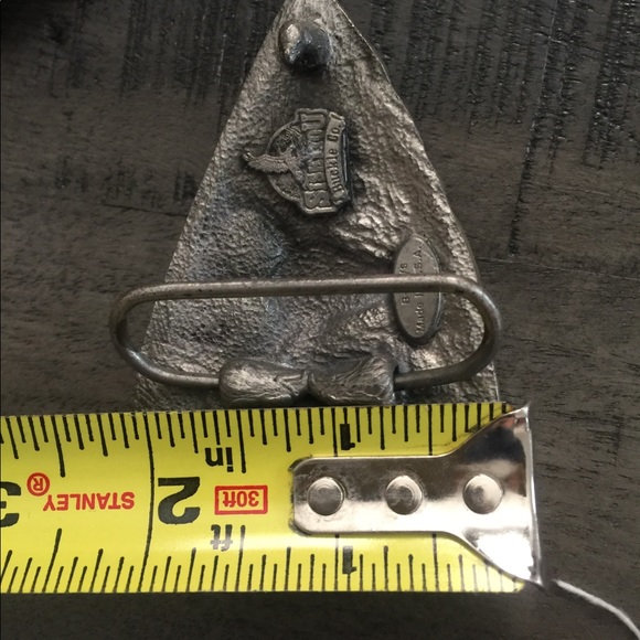 2Vintage chiseled arrow head 1986 belt bu… main image 5